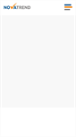 Mobile Screenshot of novatrend.ch